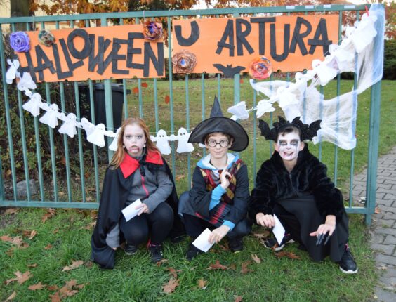 Halloweenská kavárna u Artura